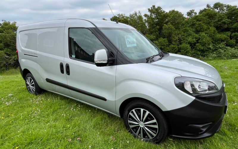 Fiat Doblo Van Maxi Technico L2 H1 LWB Silver FSH Warranty MOT Very Clean Euro 6